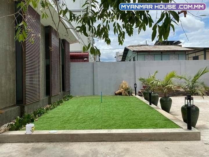 Cute house for rent in Mandalay, Chan Mya Thar Zi Township.