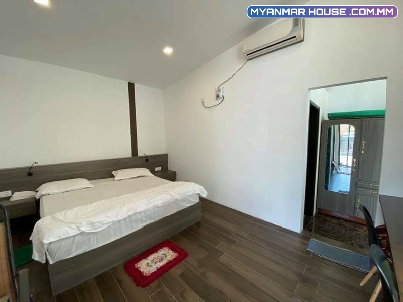 Cute house for rent in Mandalay, Chan Mya Thar Zi Township.