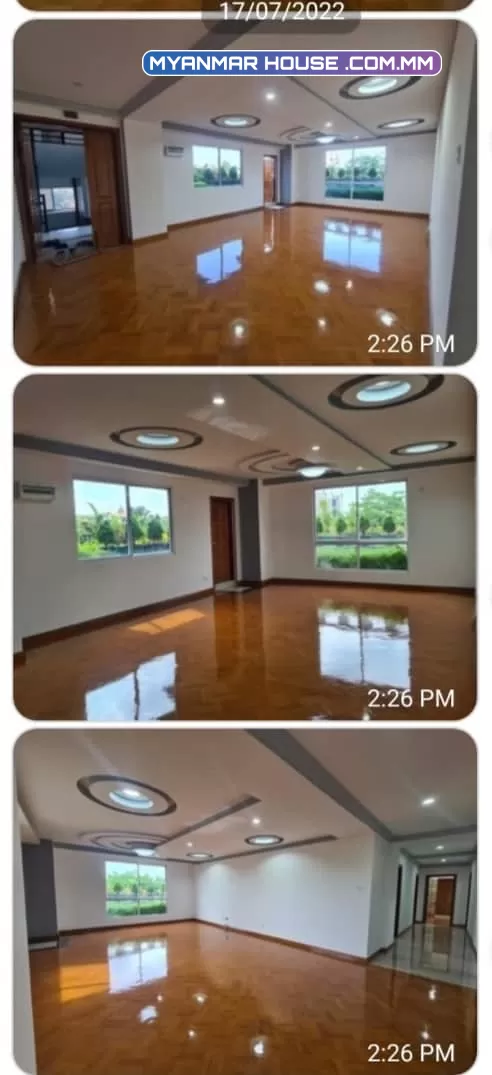 ရန်ကင်းမြို့နယ် ရွှေမိုးကောင်းCondoတွင် 50×50အကျယ်ရှိ Condo တစ်ခန်းရောင်းရန်ရှိသည်။