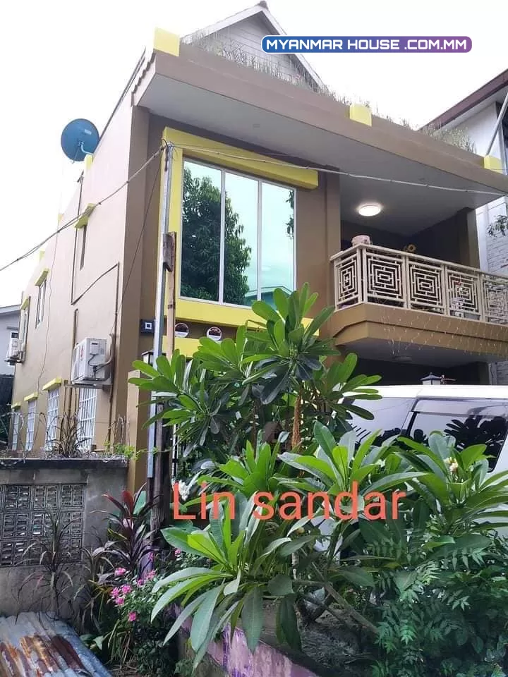 နှစ်ထပ်ခွဲတိုက်အိမ်နှင့်ခြံအရောင်း📣၃ ရပ်ကွက်/ထောက်ကြန့်မြို့