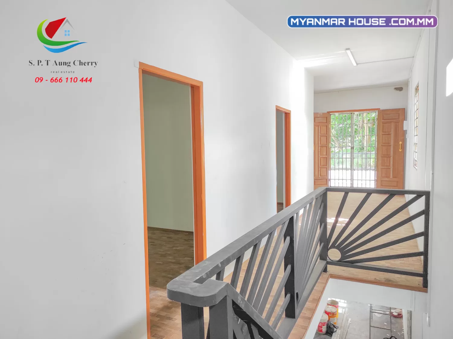 S.P.T Aung Cherry Company ပိုင်မြေကွက်ပေါ်တွင် ဆောက်လုပ်လျှက်ရှိသော ရေမီးစုံပါ နှစ်ထပ်တိုက်(အသစ်)အား တိုက်ရိုက်ရောင်းချပေးသွား ပါမည်။