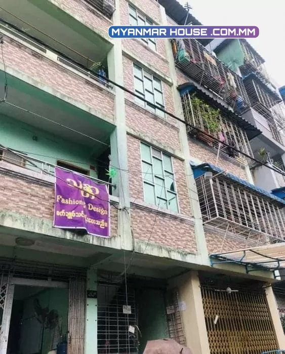 #တိုက်ခန်းအရောင်း  ရန်ကုန်၊ မရမ်းကုန်းမြို့နယ်၊(၃)ရပ်ကွက်၊ပိတောက်ရိပ်ငြိမ်လမ်း၊ပထမထပ်