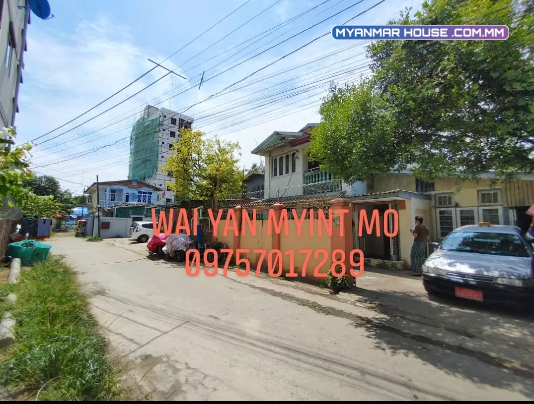 ရန်ကင်းမြို့နယ် ​ရွှေသစ္စာလမ်းပေါ်တွင် (45x58)ပေ ခြံဝန်းကျယ်လေးရောင်းရန်ရှိပါသည်.