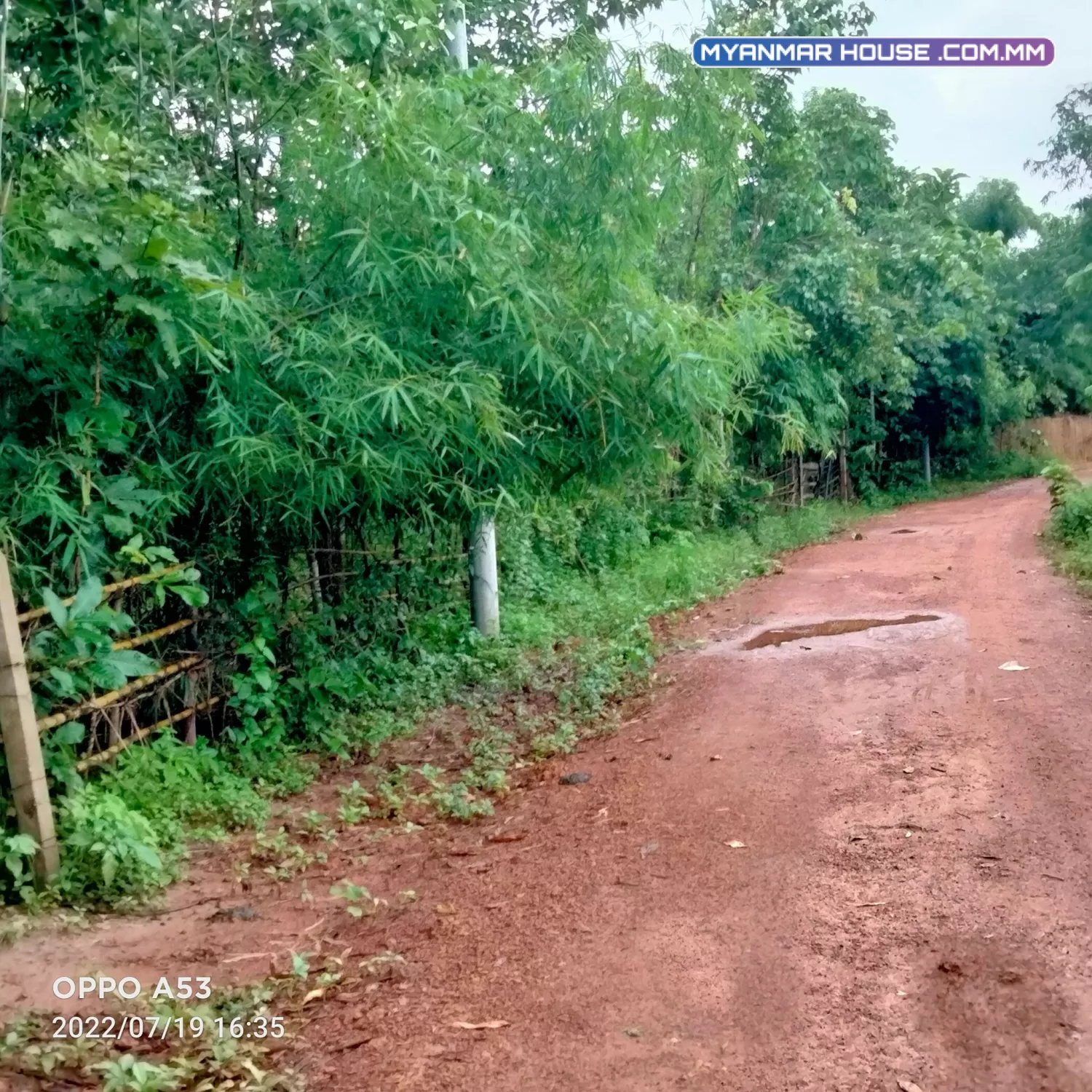 တိုက်ကြီး မေတ္တာအေးရွာဘက်မှာရှိတဲ့ မြေကွက်ရောင်းပါမယ် အကျယ်အဝန်း (၁၆၀ x ၄၂၀ x ၃၇၅)ပေ၊ ၂ ဧကပါ။