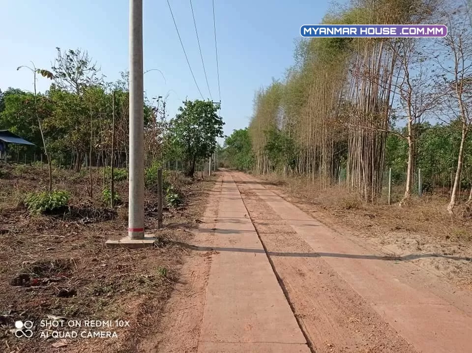 ရွာမြေလေးရောင်းပေးပါဦးမည် မျက်နှာ၀ ပေ ၁၅၀ အနောက် ပေ ၂၄၀ မှော်ဘီအထွက် တိုက်ကြီးတိုးဂိတ်အကျော်