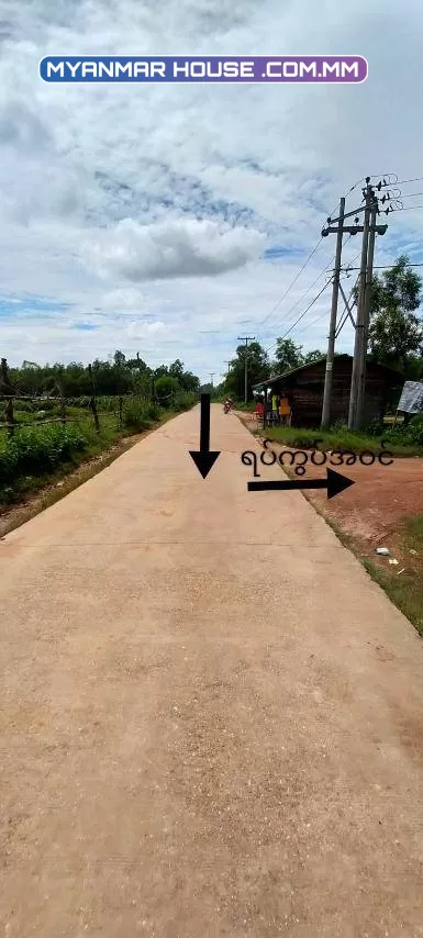 အရစ်ကျရတဲ့ မြေကွက်လေးနဲ့မိတ်ဆက်ပေးပါမယ် မှော်ဘီမြို့နယ် ကုလားကုန်းစံပြကျေးရွာ