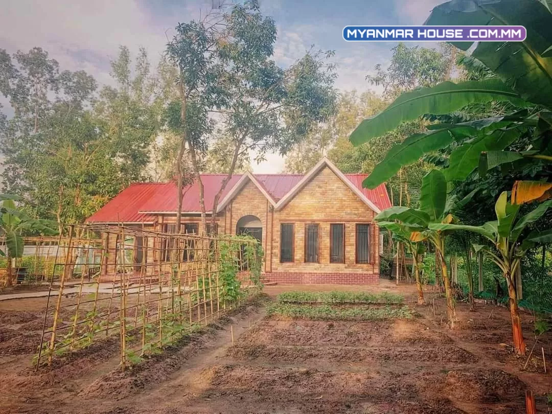 အိမ်သန့်သန့် ခြံကျယ်ကျယ်လေး အမြန်ရောင်းမည်ဗျာ မှော်ဘီမြို့ ကျောက်ကာကွင်းရွာ