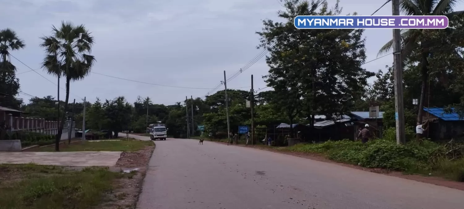 👉 လှည်းကူးမြို့နယ် ဖောင်​​ကြီးလမ်းမမေးတင်မြေကွက်များ အရောင်း 👇