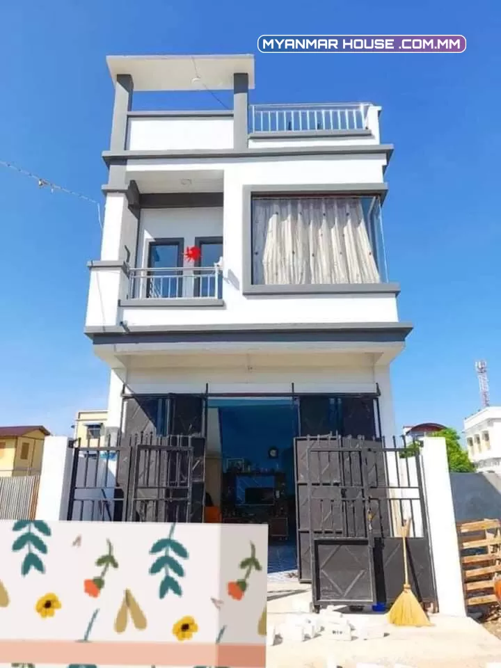 အောင်မြေသာစံ နှစ်ထပ်ခွဲတိုက် အရောင်းလေးပါ