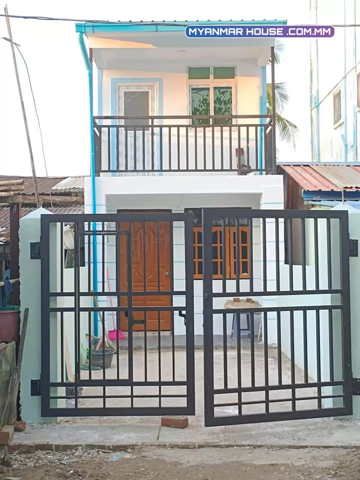 တောင်ဒဂုံရှိ နှစ်ထပ်တိုက်အသစ် အရောင်းလေးပါ