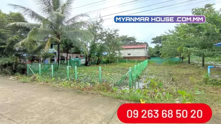 အရ​ှေ့ဒဂုံရှိ ေမြကွက်အရောင်းလေးပါ