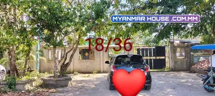 တောင်ဒဂုံရှိ လမ်းကျယ်လမ်းကောင်း မြေကွက်အရောင်းလေးပါ