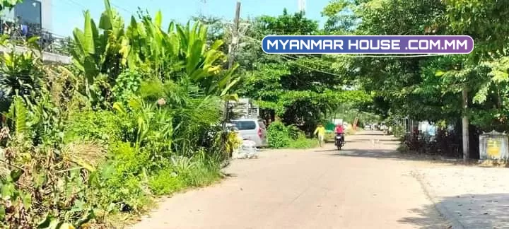 တောင်ဒဂုံရှိ လမ်းကျယ်လမ်းကောင်း မြေကွက်အရောင်းလေးပါ