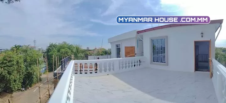 မြောက်ဒဂုံရှိနှစ်ထပ်ခွဲတိုက်သစ်အရောင်းလေးပါ