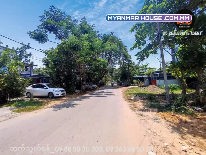 မြောက်ဒဂုံရှိ နှစ်ထပ်တိုက် လုံးချင်းအရောင်းလေးပါ