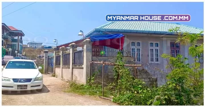 Taunggyi #ကံကြီးနယ်မြေ(၃) #Hotel_Graceအနီး #အောင်မြေ(၄)လမ်း  ▪️ဈေး  ♥️#သိန်း၁၆၀၀ ပါးပါးညှိနိုင်း▪️      ▪️မြေပေ  ၄၀*၆၀(ခန့်မှန်း)▪️ ▪️Rc 1 ထပ်ခွဲ▪️