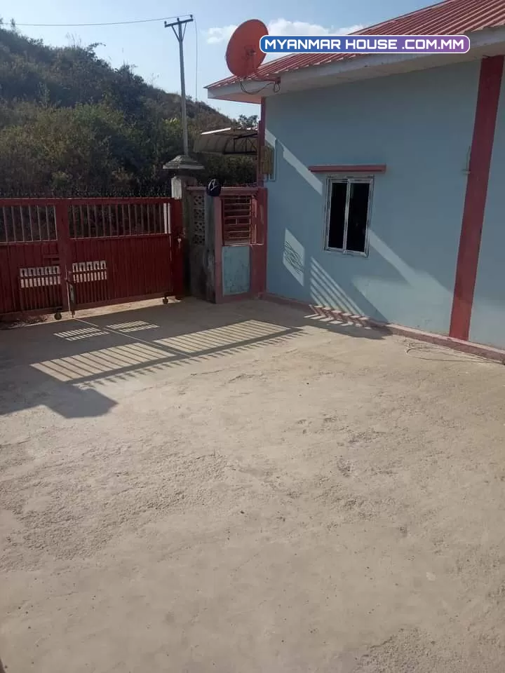 တောင်ကြီးမြို့ ရဲ့အေးချမ်းတဲ့ရပ်ကွက် ကျောင်းကြီးစုဖရဲ မှာရှိတဲ့အိမ်ခြံလေးရောင်းပါမယ်/သိန်း750