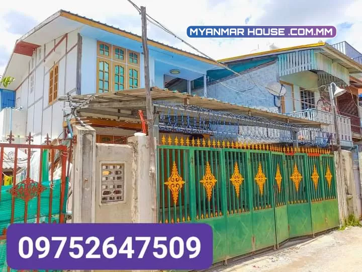 အောင်မြေသာစံမြို့နယ်5လမ်း86အနီးကပေကျယ်ကျယ်  နံကပ်2ထပ်တိုက်လေး အရောင်းလေးပါရှင့်