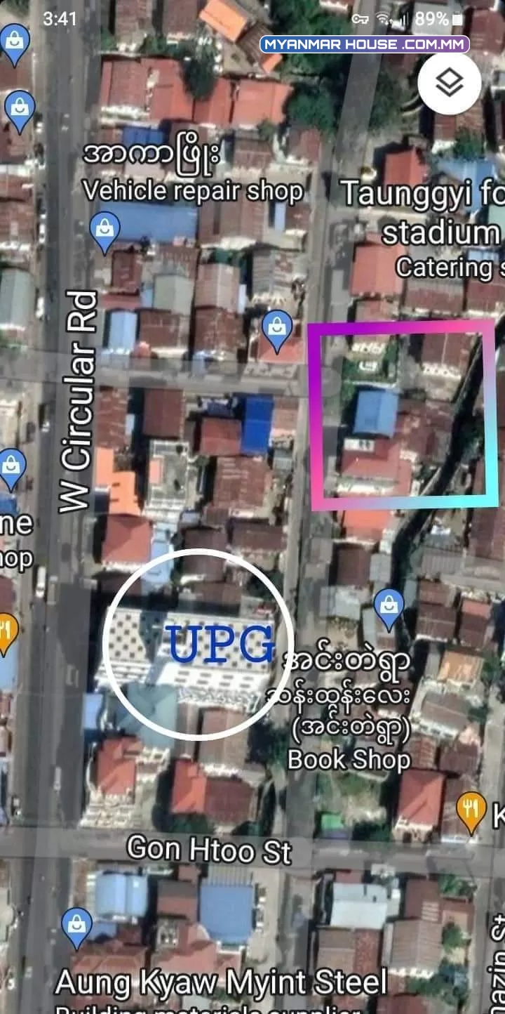 #အိမ္ေရာင္းမည္ 🏘️ ေတာင္ႀကီးၿမိဳ႕ ရတနာသီရိရပ္, ပတၱ ‌ြမားလမ္း အက်ယ္ 50 ' x 110 ' ေရာင္းေစ်း 💰 4500 (သိန္း) 