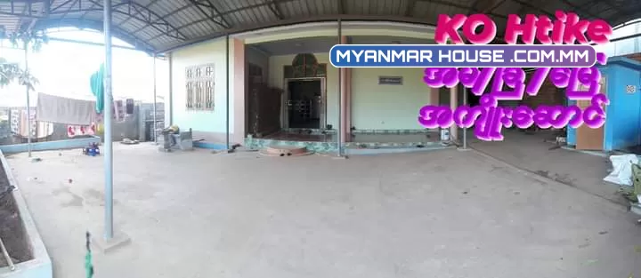 လာရှိူးမြို့ ရပ်ကွက်(1)နယ်မြေ (၉) နားမခေါ်ကားကြီးကွင်း အနီး 🛣️ပြည်ထောင်စုလမ်းမကြီး နှစ်ကွက်ငုပ်/ပေအကျယ် 60×70      🧾 နှစ်သုံးဆယ်ဂရံ RCတစ်ထပ်// ရေ/မီး အစုံ အဝီစိရေတွင်းရှိ 💵သိန်း 3500 
