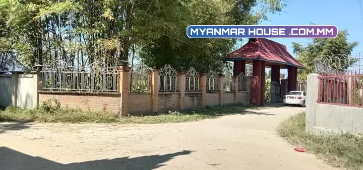 ညောင်ရွှေမြို့ ဘုရားကြီး မြို့ရှောင်လမ်းဘေး  220 ×340  ပေ လမ်း ၃ ဘက်ပွင့်ထောင့်ကွက်ရောင်းပါ မည်/5000 သိန်း (အလျှော့အတင်းရှိပါမယ်)။