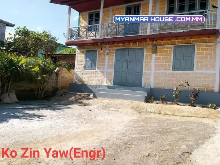 တည်နေရာ _ ကလောခရိုင်၊ အောင်ပန်းမြို့၊ ညောင်ပင်ထောင်ရပ်ကွက် အကျယ်အဝန်း _ 60'×80'_35' ပိုင်ဆိုင်မှု _ ပုံစံ ၁၀၅ (မြို့မြေ)ဈေးနှုန်း _ ၁၂၀၀ သိန်း (ညှိနှိုင်း) 