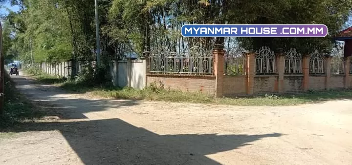 ညောင်ရွှေမြို့ ဘုရားကြီး မြို့ရှောင်လမ်းဘေး  220 ×340  ပေ လမ်း ၃ ဘက်ပွင့်ထောင့်ကွက်ရောင်းပါ မည်/5000 သိန်း (အလျှော့အတင်းရှိပါမယ်)။