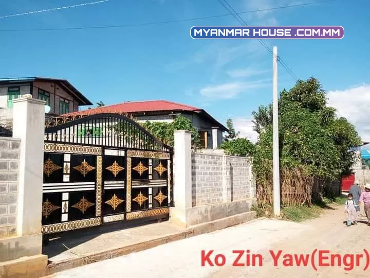တည်နေရာ _ ကလောခရိုင်၊ အောင်ပန်းမြို့၊ ညောင်ပင်ထောင်ရပ်ကွက် အကျယ်အဝန်း _ 60'×80'_35' ပိုင်ဆိုင်မှု _ ပုံစံ ၁၀၅ (မြို့မြေ)ဈေးနှုန်း _ ၁၂၀၀ သိန်း (ညှိနှိုင်း) 