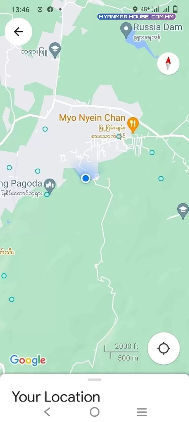 ရှမ္းျပည္နယ္ေတာင္ပိုင္ ေတာင္ႀကီးၿမိဳ့ နယ္ေျမ၁ ဘုရားျဖဴ  ေပ 80 ×40  မ်က္နာစာ 80 ပိုင္ဆိုင္မူက ပုံစံ၁၀၅ ပိုင္ရွင္တိုက္ရိုက္ဆိုင္ဖြင့္စာလည္း အရမ္းအဆင္ေျပ ေထာင့္ကြက္ေလ ဖစ္ပါတယ္ ၊ ေစ်းႏူန္း ၁၁၀၀