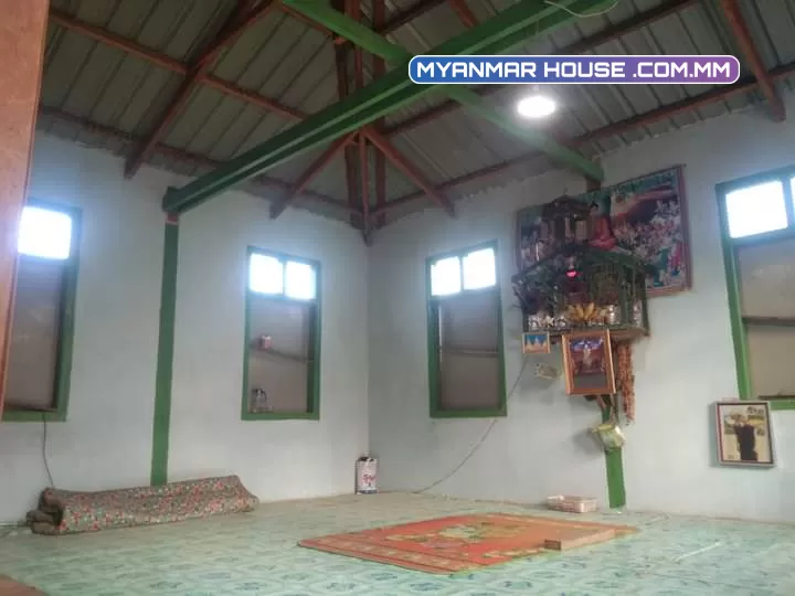 ၂ထပ် အိမ်လေး  100'×30' အောင်ပန်းမြို့ ရပ်ကွက်ကြီး လူစည် ဂရမ်ပေါက် ရေမီးစုံ (မြို့မြေ) မြေကွက်ဈေးသာသာနဲ့ဆိုတေ့ာ 🤔 အိမ်ဆောက်ရင် ပစ္စည်းခနဲ့ တင် တန်ပါပြီ။$570(မြန်မြန်လေး)